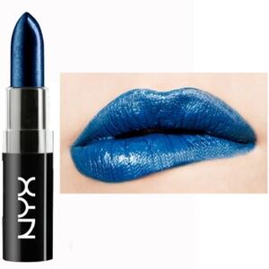 🔹💙🔹NWOT (Retired) NYX Wicked Lippie - Sinful WIL05 (Metallic Cobalt Blue)